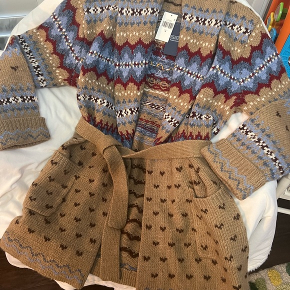 Polo by Ralph Lauren Wool-Blend Shawl Cardigan - Picture 11 of 12